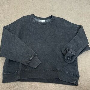 Charcoal Grey Hollister Crewneck